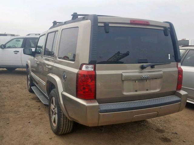 1J8HH48K86C294255 - 2006 JEEP COMMANDER TAN photo 3