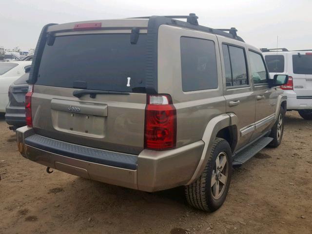 1J8HH48K86C294255 - 2006 JEEP COMMANDER TAN photo 4