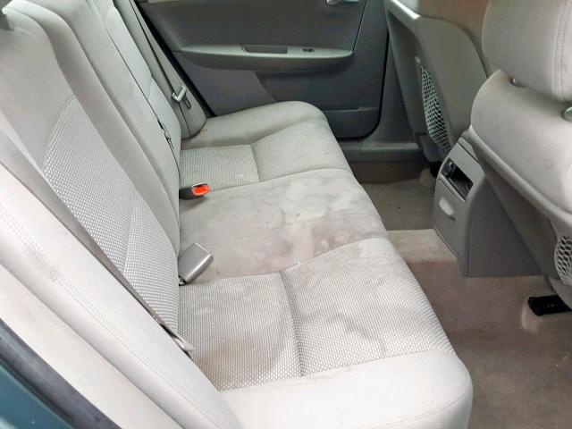 1G1ZG57B594256009 - 2009 CHEVROLET MALIBU LS TEAL photo 6