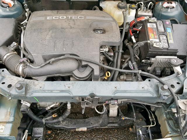 1G1ZG57B594256009 - 2009 CHEVROLET MALIBU LS TEAL photo 7