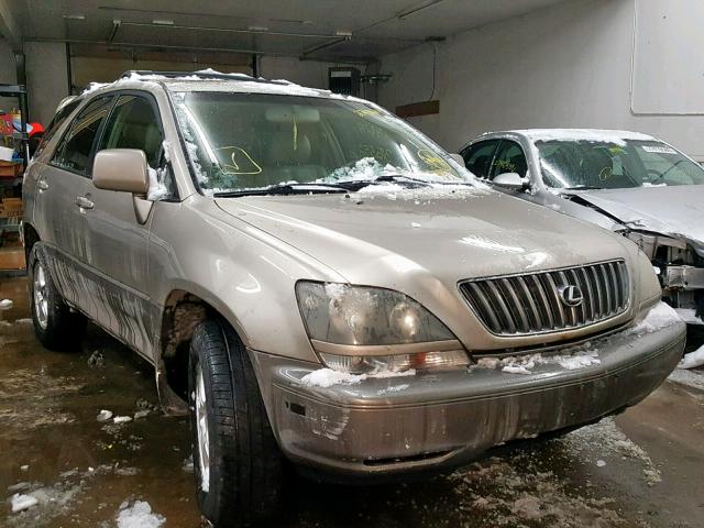 JT6HF10U7Y0142391 - 2000 LEXUS RX 300 GOLD photo 1