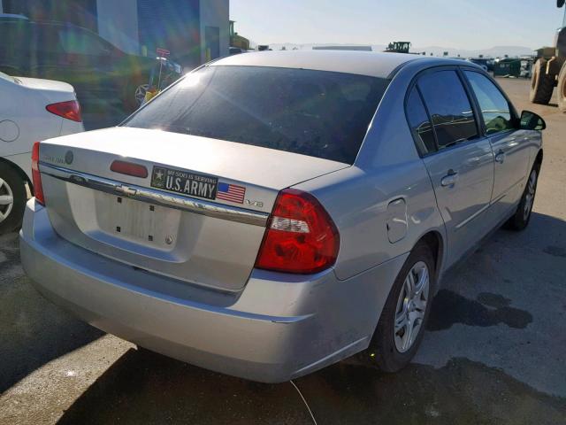 1G1ZS58NX8F105922 - 2008 CHEVROLET MALIBU LS SILVER photo 4
