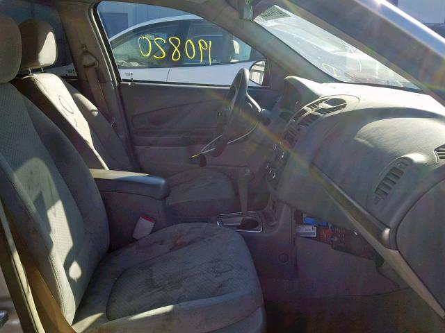 1G1ZS58NX8F105922 - 2008 CHEVROLET MALIBU LS SILVER photo 5