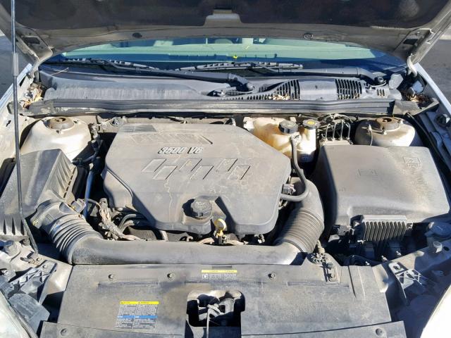 1G1ZS58NX8F105922 - 2008 CHEVROLET MALIBU LS SILVER photo 7