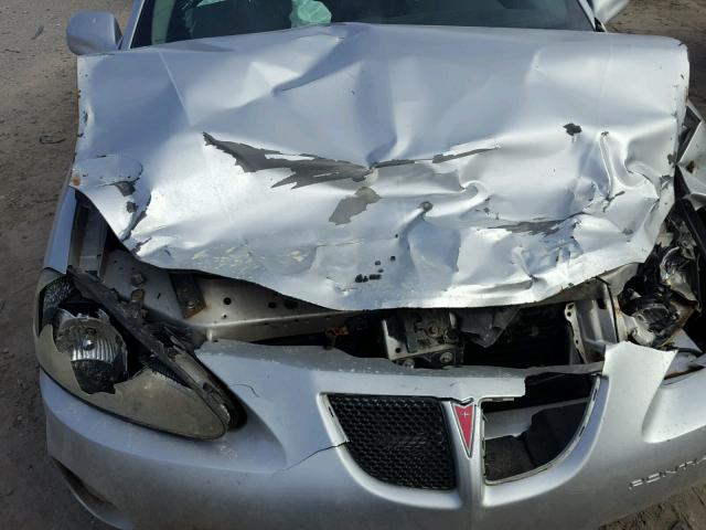 2G2WP522551262355 - 2005 PONTIAC GRAND PRIX SILVER photo 9