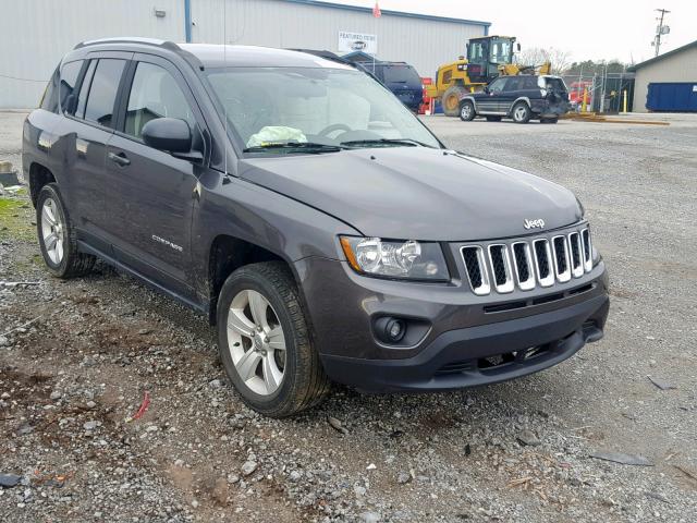 1C4NJDBBXFD177441 - 2015 JEEP COMPASS SP Сұр фото 1