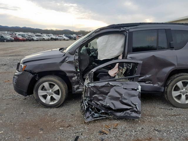 1C4NJDBBXFD177441 - 2015 JEEP COMPASS SP Сұр фото 10