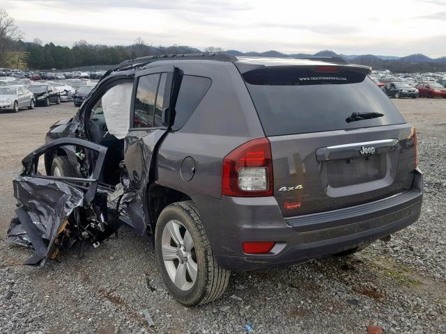 1C4NJDBBXFD177441 - 2015 JEEP COMPASS SP Сұр фото 3