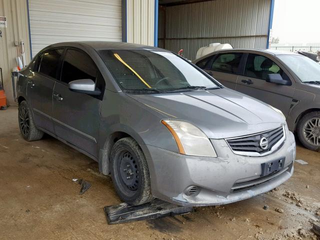 3N1AB6AP2CL615947 - 2012 NISSAN SENTRA 2.0 SILVER photo 1