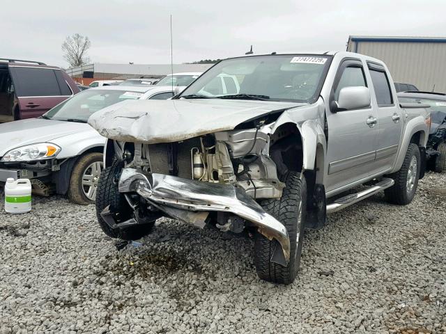 1GCHSDFE6C8167038 - 2012 CHEVROLET COLORADO L SILVER photo 2