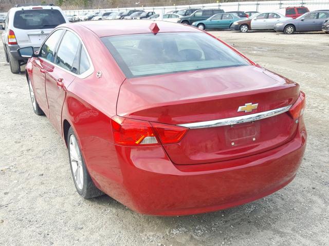 2G11Z5SRXE9188132 - 2014 CHEVROLET IMPALA ECO RED photo 3