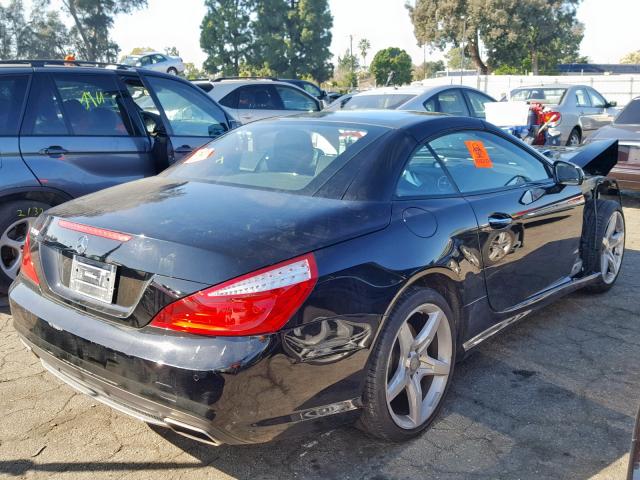 WDDJK7DA6FF031307 - 2015 MERCEDES-BENZ SL 550 BLACK photo 4