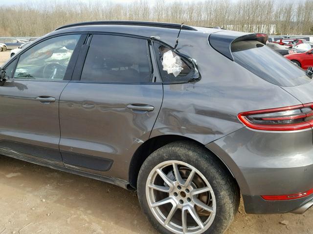 WP1AB2A51GLB51019 - 2016 PORSCHE MACAN S GRAY photo 9