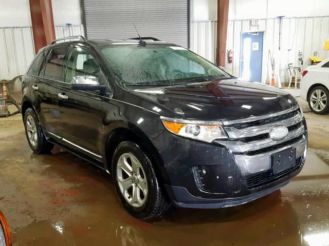 2FMDK3G99CBA53814 - 2012 FORD EDGE SE BLACK photo 1