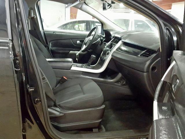 2FMDK3G99CBA53814 - 2012 FORD EDGE SE BLACK photo 5