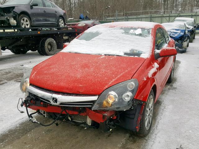 W08AT271385036925 - 2008 SATURN ASTRA XR RED photo 2