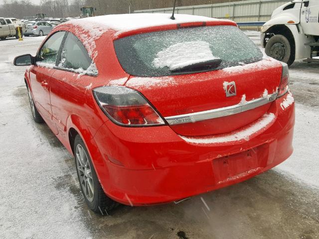 W08AT271385036925 - 2008 SATURN ASTRA XR RED photo 3