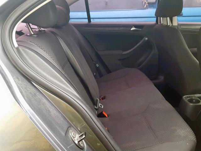 3VW2K7AJ8CM096493 - 2012 VOLKSWAGEN JETTA BASE 灰色 照片 6