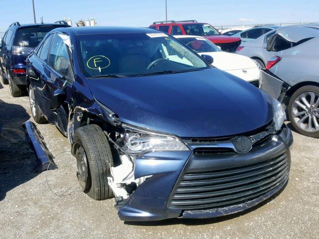 4T4BF1FK3GR571282 - 2016 TOYOTA CAMRY LE BLUE photo 1
