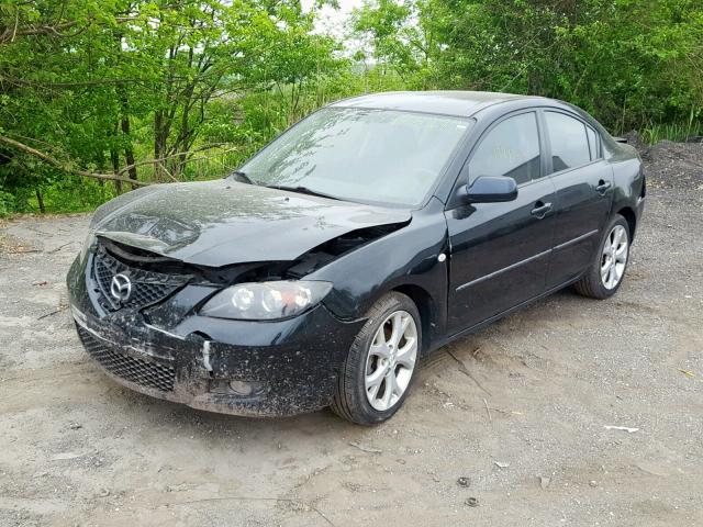 JM1BK32F491194545 - 2009 MAZDA 3 I GRAY photo 2