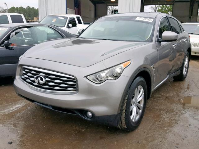 JN8AS1MUXBM710816 - 2011 INFINITI FX35 GRAY photo 2