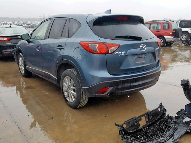 JM3KE4CY4G0785644 - 2016 MAZDA CX-5 TOURI BLUE photo 3