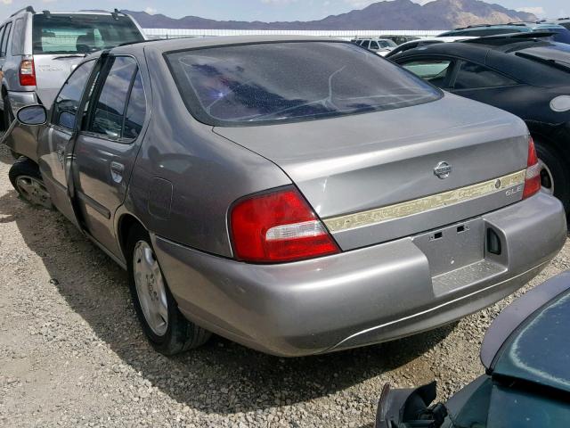 1N4DL01A9YC219622 - 2000 NISSAN ALTIMA XE GRAY photo 3