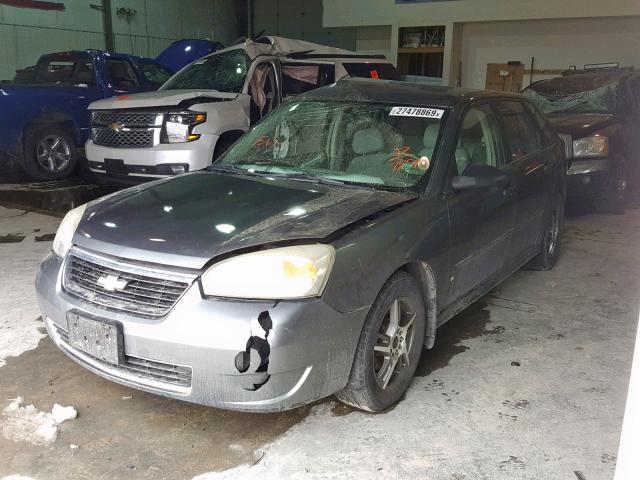 1G1ZT61866F207254 - 2006 CHEVROLET MALIBU MAX ნაცრისფერი ფოტო 2