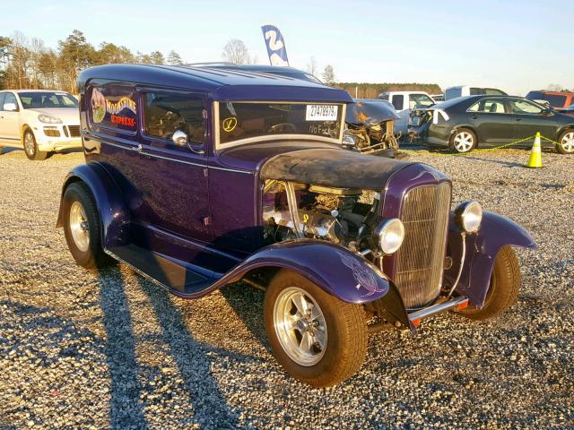 F10394 - 1930 FORD SEDAN PURPLE photo 1