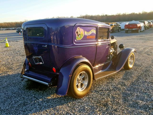 F10394 - 1930 FORD SEDAN PURPLE photo 4