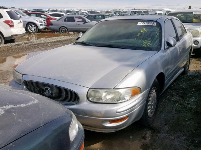 1G4HP52K134111899 - 2003 BUICK LESABRE CU SILVER photo 2