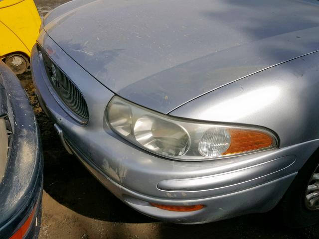 1G4HP52K134111899 - 2003 BUICK LESABRE CU SILVER photo 9