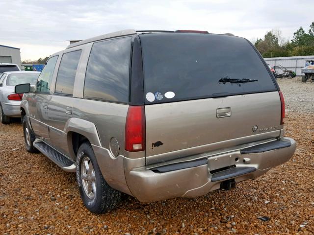 1GYEK13R5XR417503 - 1999 CADILLAC ESCALADE BEIGE photo 3