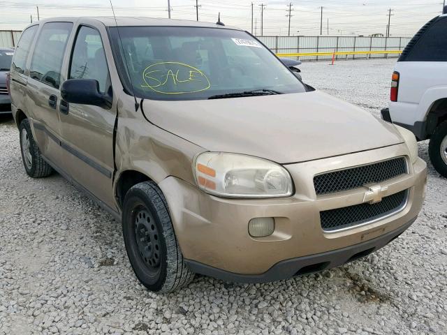 1GNDV03L85D175841 - 2005 CHEVROLET UPLANDER TAN photo 1