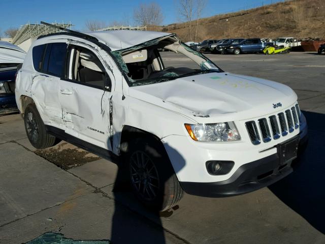 1C4NJDBB2CD505351 - 2012 JEEP COMPASS SP 白色 照片 1