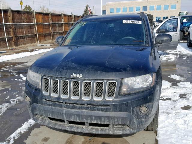 1C4NJDBB5ED514676 - 2014 JEEP COMPASS SP BLACK photo 9