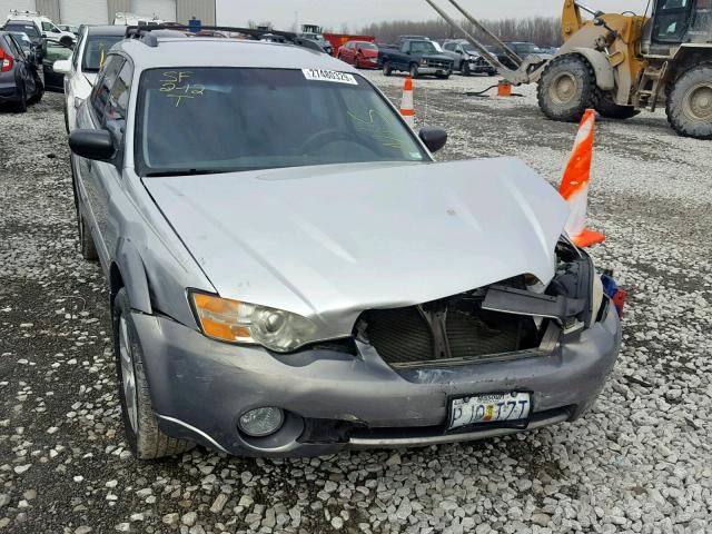 4S4BP61C077336213 - 2007 SUBARU LEGACY OUT SILVER photo 1