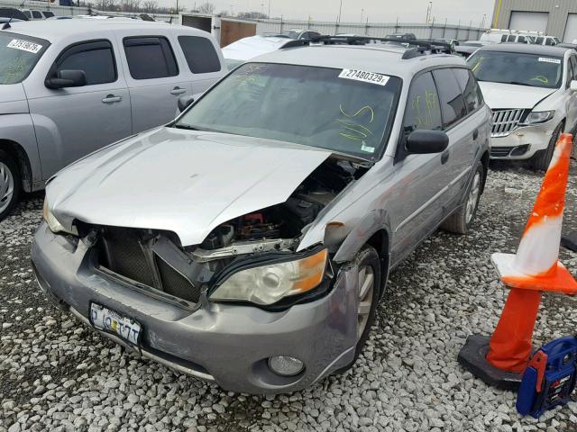 4S4BP61C077336213 - 2007 SUBARU LEGACY OUT SILVER photo 2