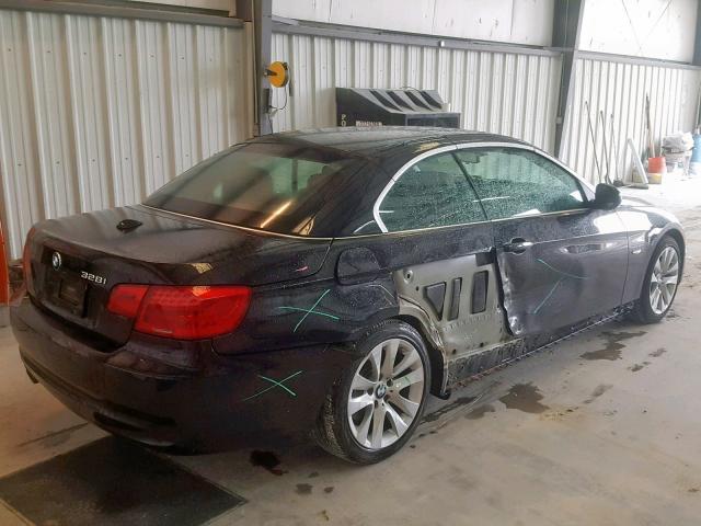 WBADW7C5XDE733727 - 2013 BMW 328 I SULE BLACK photo 4