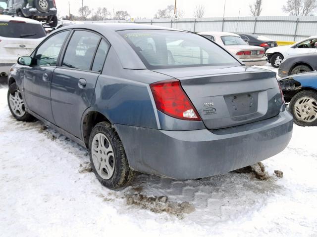1G8AJ54F35Z124323 - 2005 SATURN ION LEVEL GREEN photo 3