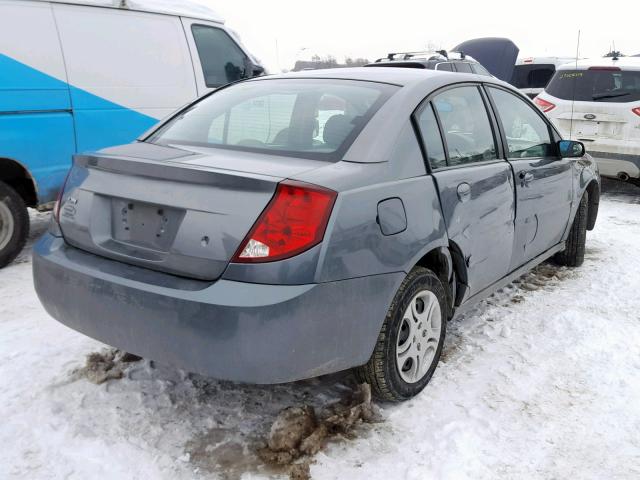 1G8AJ54F35Z124323 - 2005 SATURN ION LEVEL GREEN photo 4