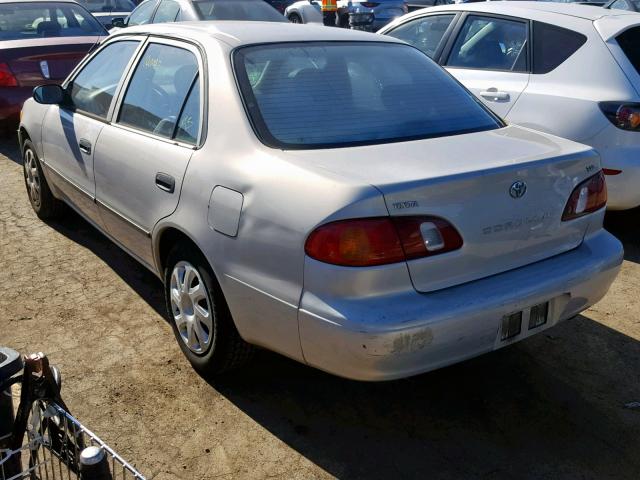 1NXBR12E5YZ345019 - 2000 TOYOTA COROLLA VE TAN photo 3