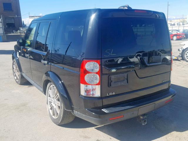 SALAK2D48DA684344 - 2013 LAND ROVER LR4 HSE LU BLACK photo 3