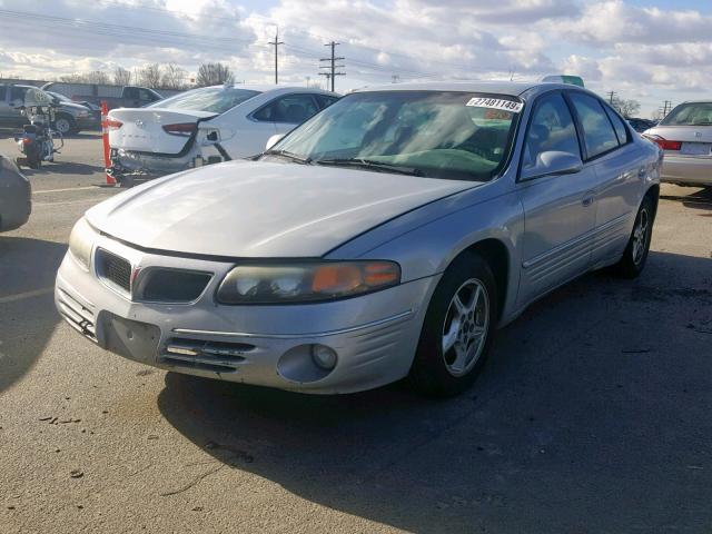 1G2HX54K314291213 - 2001 PONTIAC BONNEVILLE SILVER photo 2