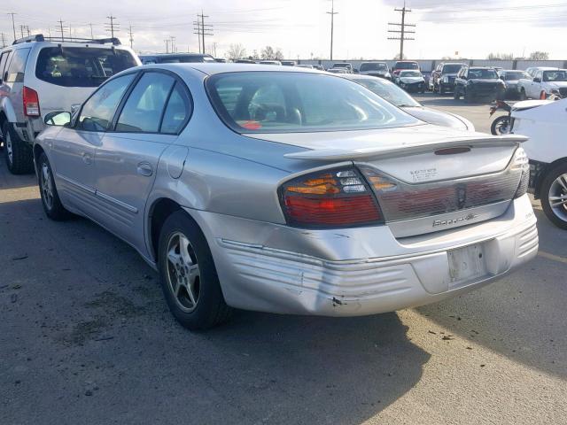 1G2HX54K314291213 - 2001 PONTIAC BONNEVILLE SILVER photo 3