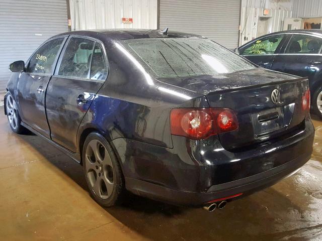 3VWDJ71K39M008396 - 2009 VOLKSWAGEN GLI შავი ფოტო 3