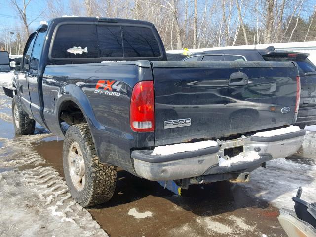 1FTWX31P16EC69073 - 2006 FORD F350 SRW S BLACK photo 3