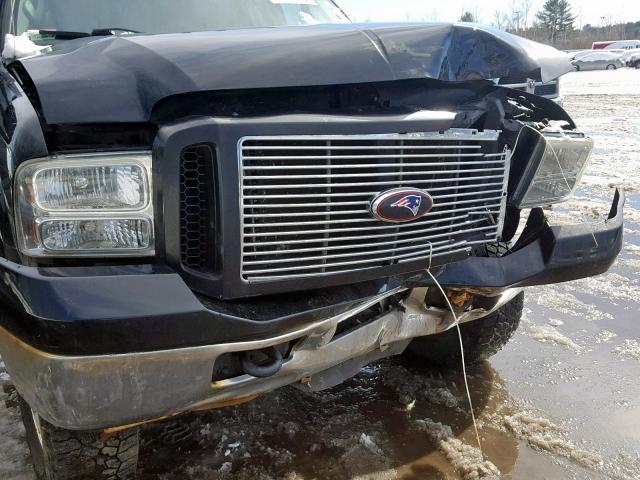 1FTWX31P16EC69073 - 2006 FORD F350 SRW S BLACK photo 9