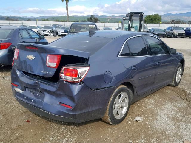 1G11B5SL2FF207670 - 2015 CHEVROLET MALIBU LS BLUE photo 4