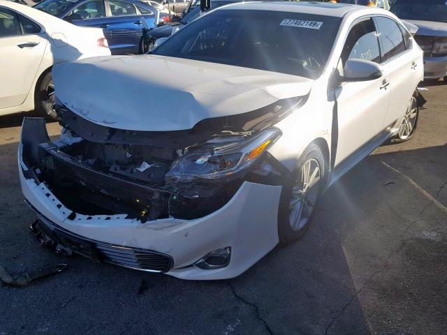 4T1BK1EB3FU182339 - 2015 TOYOTA AVALON XLE WHITE photo 2